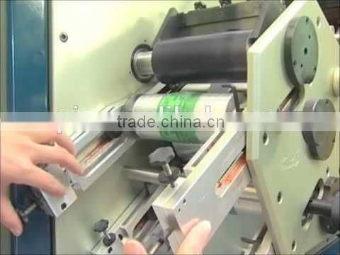 Automatic 6 color flexo label printing machine with UV dryer