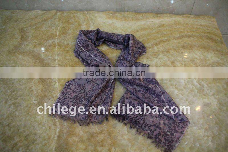thin printed wool/silk blend scarves shawls stoles