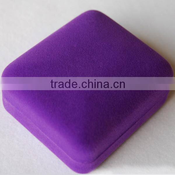 High quality velvet jewelry packaging boxes pendant packaging box pendant box gift