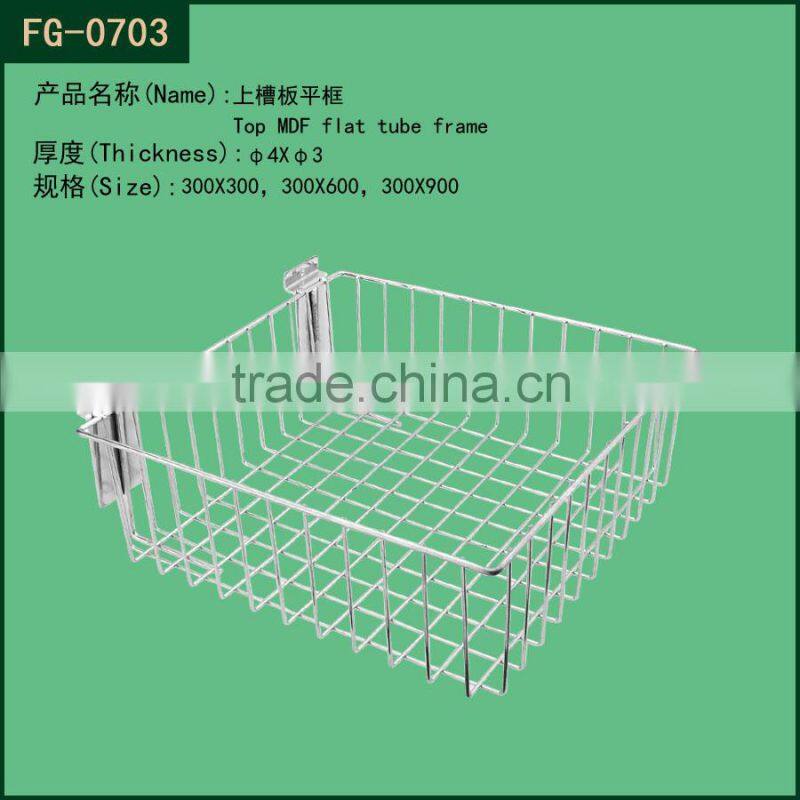 Supermarket offering basket supermarket basket with wheels
