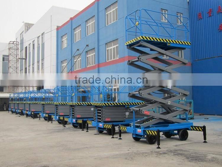12M Scissor Lift Pallet Truck Aerial Work Platform Material Handling Hand Lift Order Picker Harga Hand Stacker Manual Harga Lift