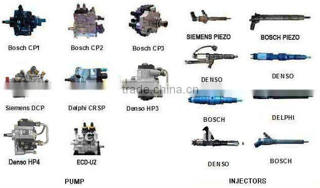 Equipo para probar inyector Common Rail