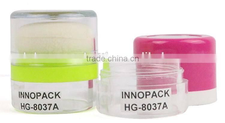 China supplier cosmetic waterproof liquid foundation bottle with sponge