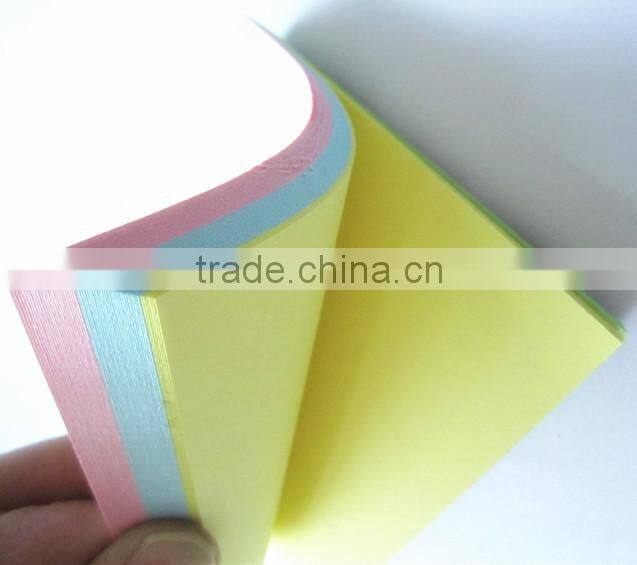 colourful stick notes,76*76mm self stick notes,stick on notes