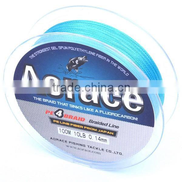 China professional durable fishing tools producer braided wire fly fishing line
