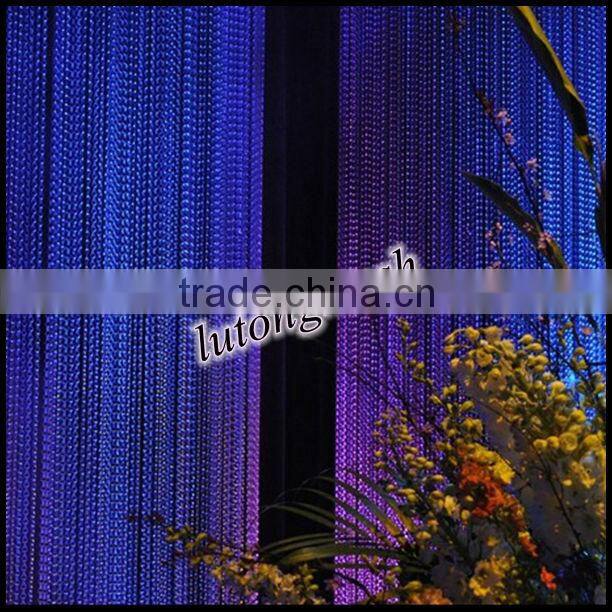 China manufacturer Aluminum chain curtain for interior decoration