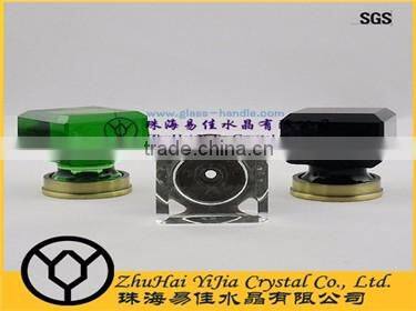 pumpkin style clear special furniture glass knob