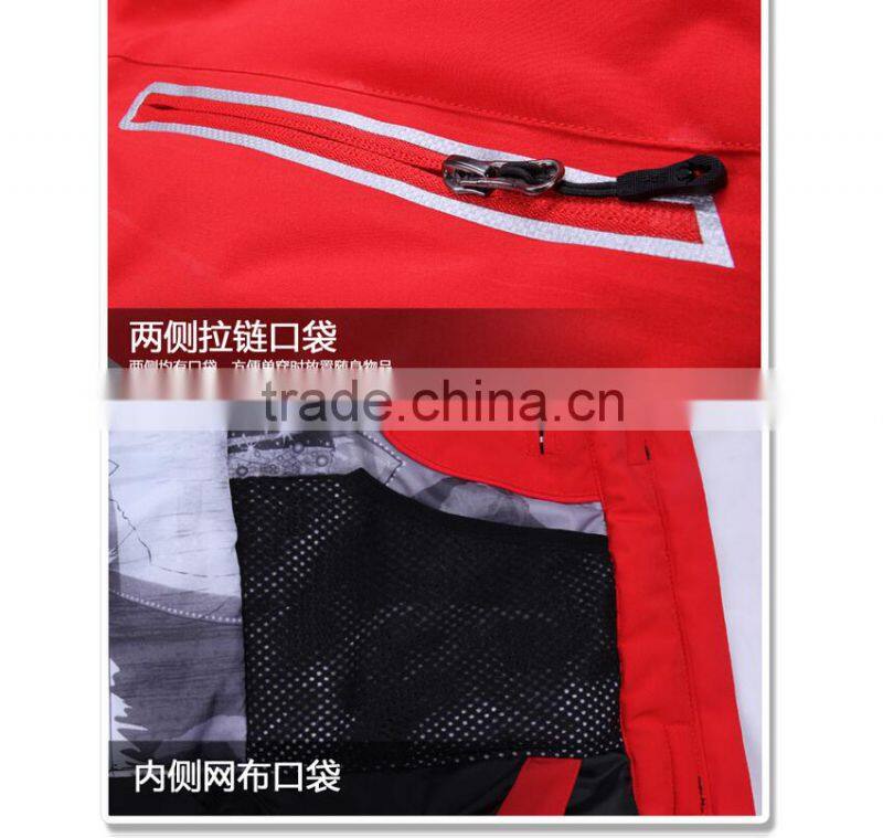 Manufacturer 2015 women fashion girls plus size ski jacket