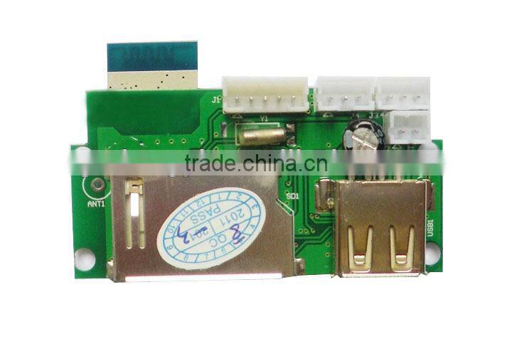 Lower cost bluetooth module with usb /sd
