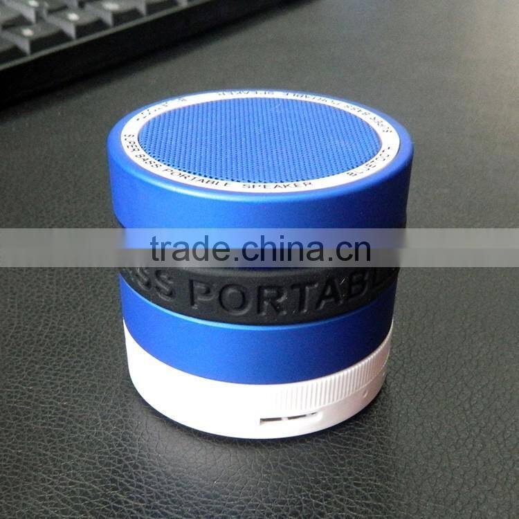 Hot sale mini portable wireless low price aluminum bluetooth speaker