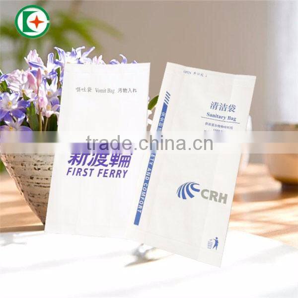 greaseproof air sickness PE coated paper bag