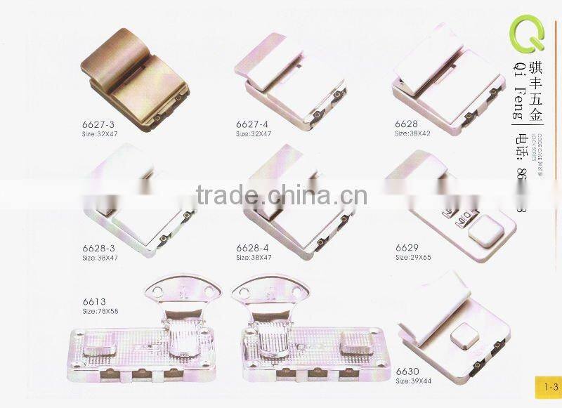 Qifeng new design turn lock,bag accessories
