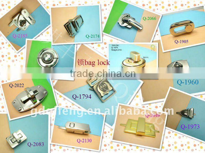 Qifeng decoration bag fittings and accessories hardware lock