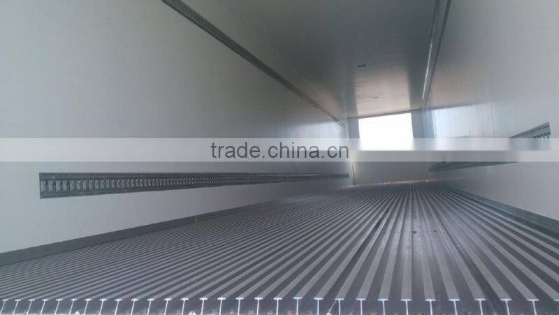 Fiberglass Cover Refrigerated Box Trailer For Sale