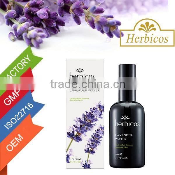 Skin Care Lavender Water /Floral Water/OEM Hydrating Lavender Facial Toner 90ml