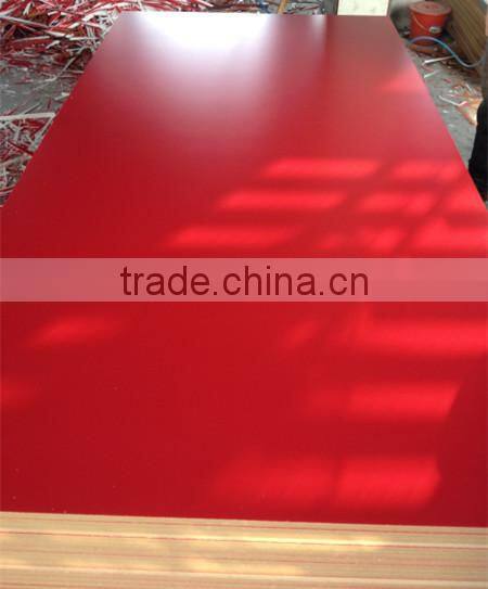 4.75mm two sided wood grain melamine mdf board from Linyi