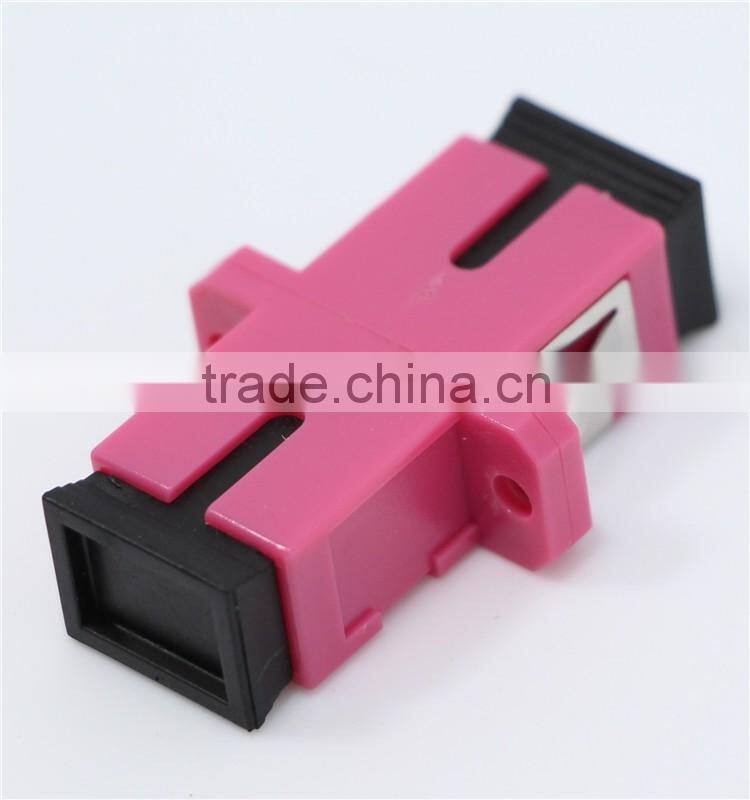 OM4 SC SX fiber optic adapter