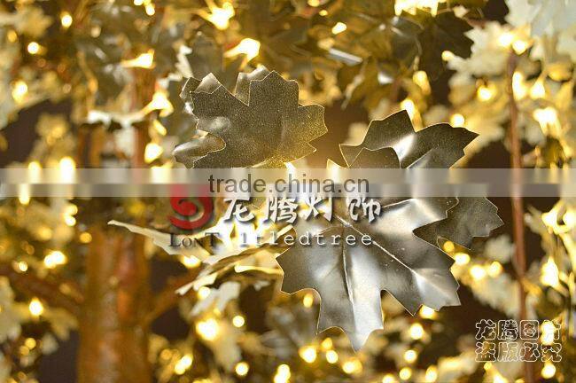 outdoor led artificial maple tree lights