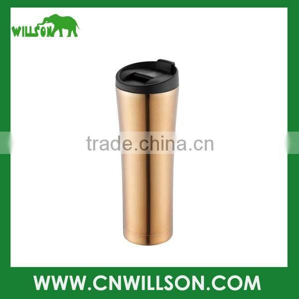 Custom Logo 16oz Stainless Steel Coffee Tumbler, Stainless Steel Thermal Coffee Mug