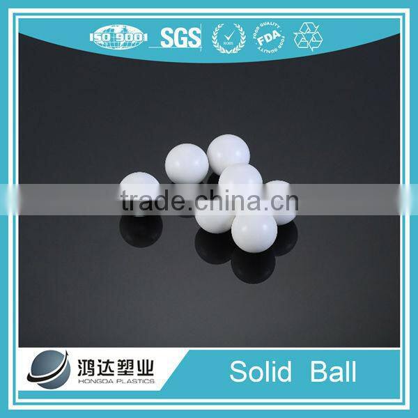 10mm PP POM plastic solid bearings ball supplier