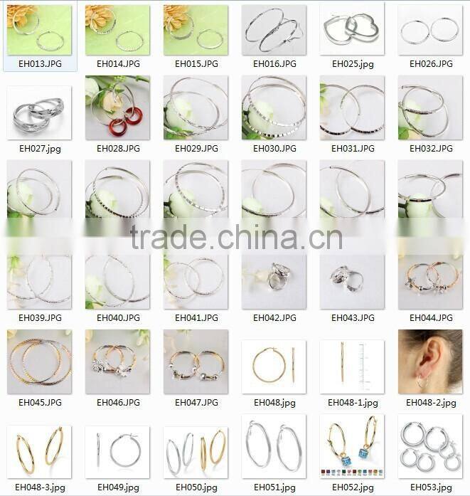 China supplier hoop earring wholesale