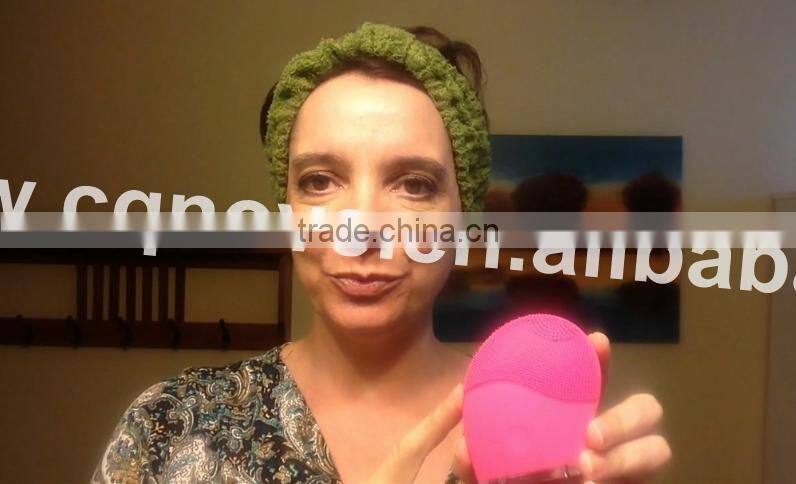 super silicone face brush, facial exfoliating brush for face care, brush electrical facial massage