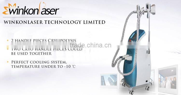 cryolipolysis cool shaping machine / cryolipolysis slimming with RF CAVITATION multifunction system