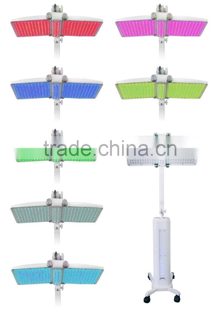GL034 Professional 7 Colors Photon LED led photo therapy light Skin Rejuvenation PDT machine
