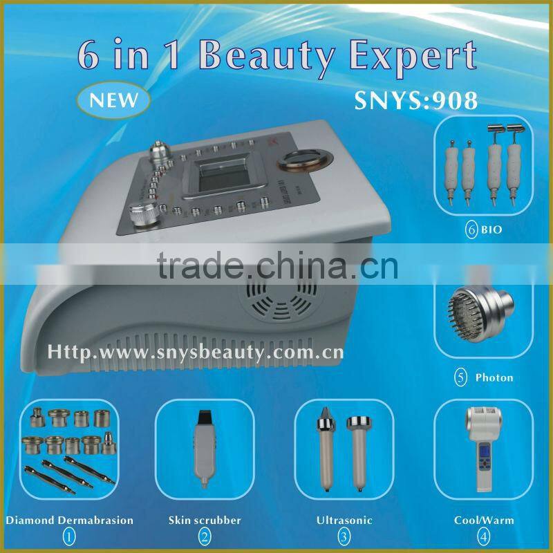 6 in 1 facial crystal diamond microdermabrasion