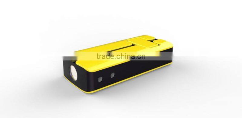 V6 11000mAh Jump Starter Flashlight Power Bank