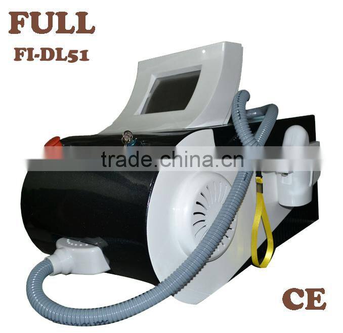 Portable 808nm diode laser / diode laser hair removal / permanent hair removal