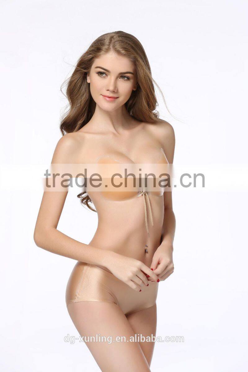 Hot Selling High Quality Ladies Silicone Bra Silicone Push Up Bra