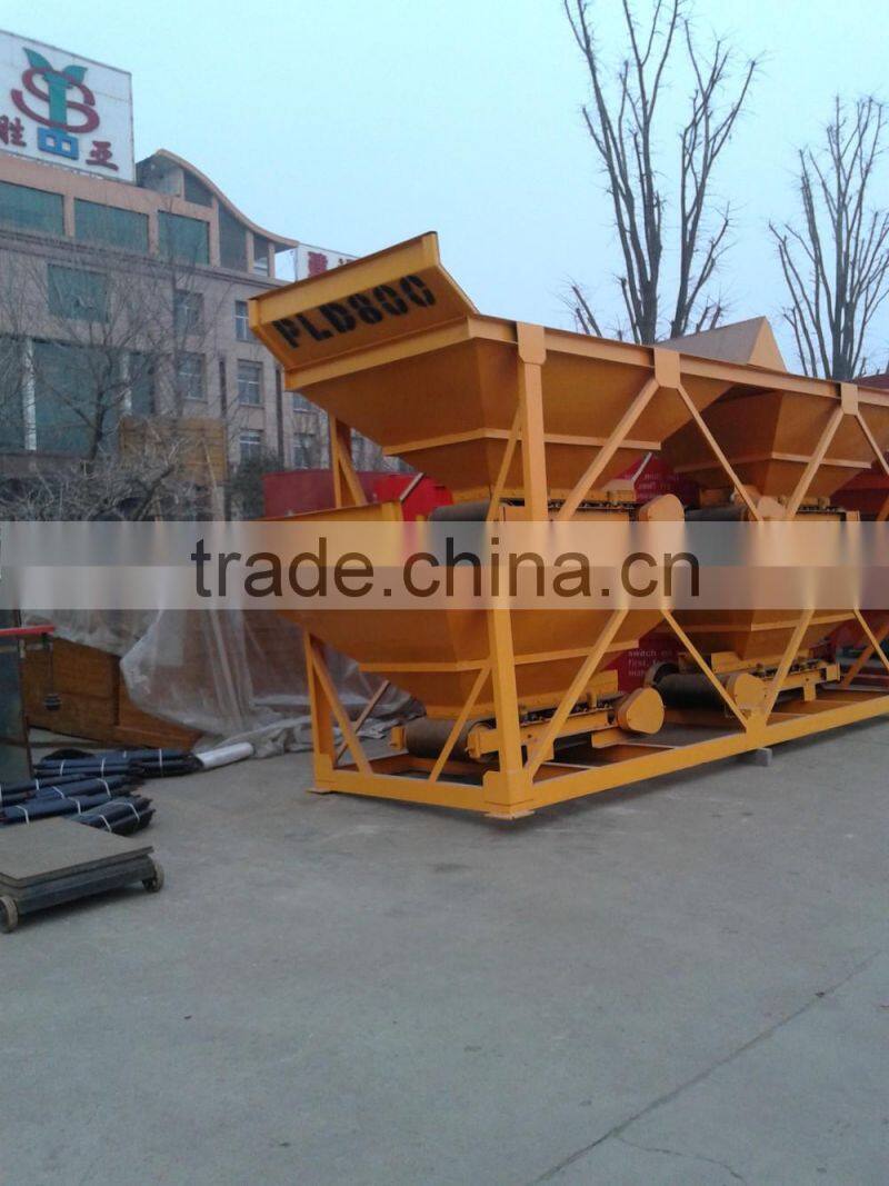 Batching plant PLD800/PLD1200 concrete batching machine