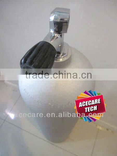 12L-200bar empty gas cylinder, refilling tank, compressed air cylinder for diving