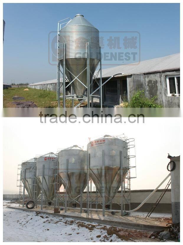 chicken farm equipment/feed silo/fiberglass silo/galvanized slio
