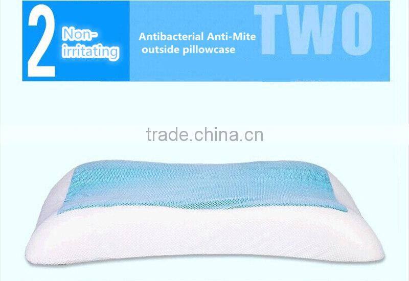 Slender Waist Contour Memory Foam Cool Gel Pillow