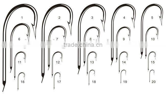 Tin Ni plated Sea Kirby Hook Fishing hook