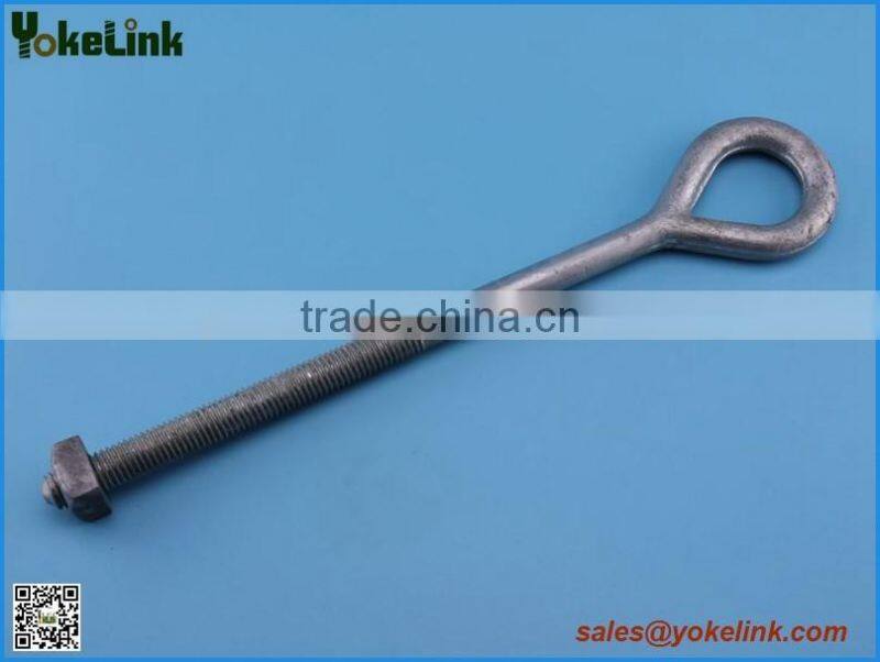 3/4''Ovaleye bolt with square nut