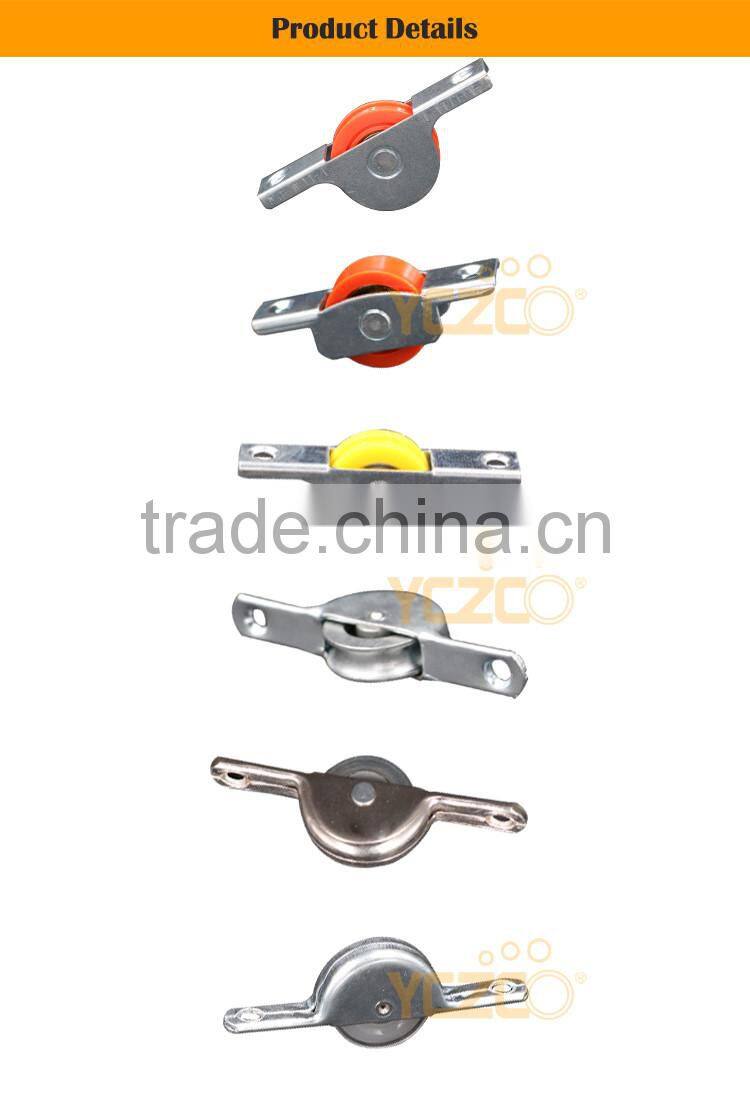 YCZCO China supplier white nylon u groove roller