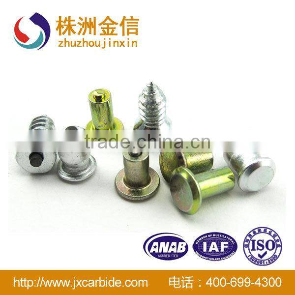 9 mm height carbide screw studs for tyre with carbide pin