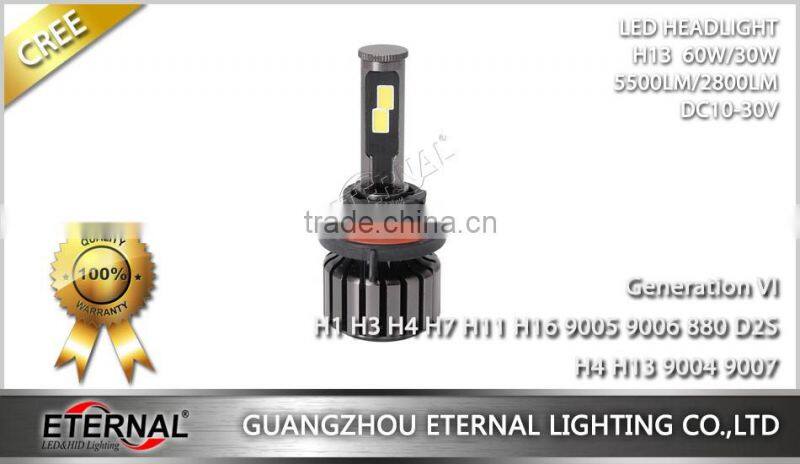 H4 H13 9004 9007 car motorcycle led headlight kit for KTM Bombardier KAWASAKI MV AGUSTA Piaggio Moto Guzzi Aprilia Benelli