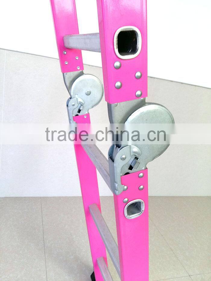 Folding Ladders,Anti-rust,Insulation Ladders Feature and Aluminum Material aluminium double sided step ladder