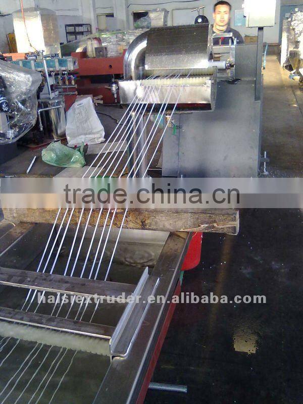 PP/PE film recycling extrusion with single extruder