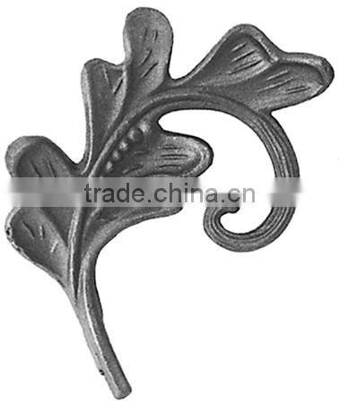 casting steel leaves