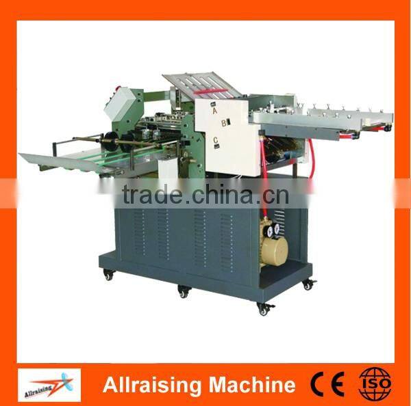 Best Selling Plate Folding Machine Paper Folder With CE