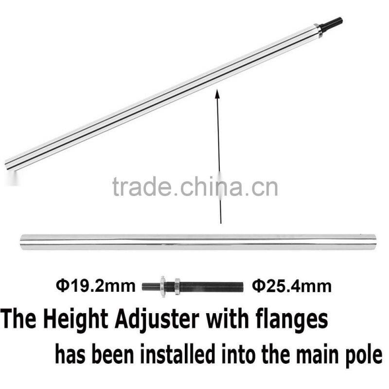 New 45mm Portable Stripper Fitness Exercise Dance Strip Spinning Pole