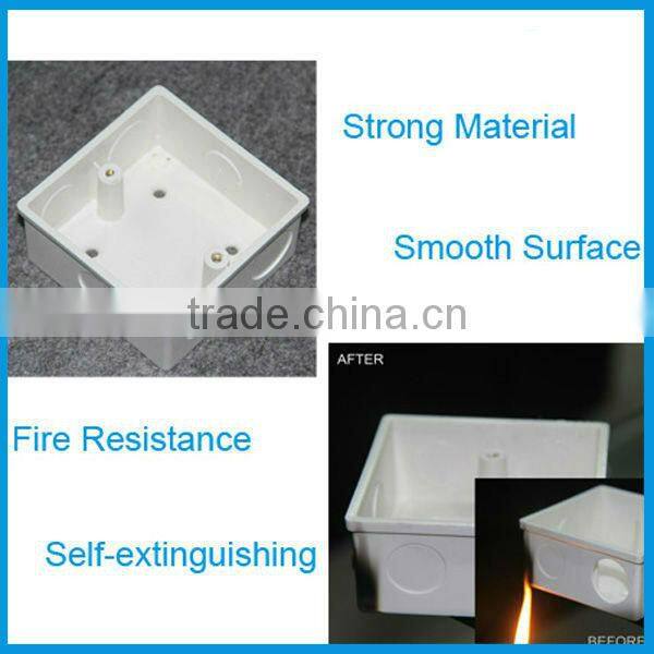 China Good Quality Plastic White For Wire waterproof pvc junction box