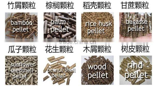 200-250 kg/hour biomass pellet mill/wood pellet machine complete production line