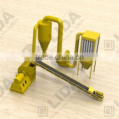 LIDA 2-3T/H Complete pellets machine line wood pellet production