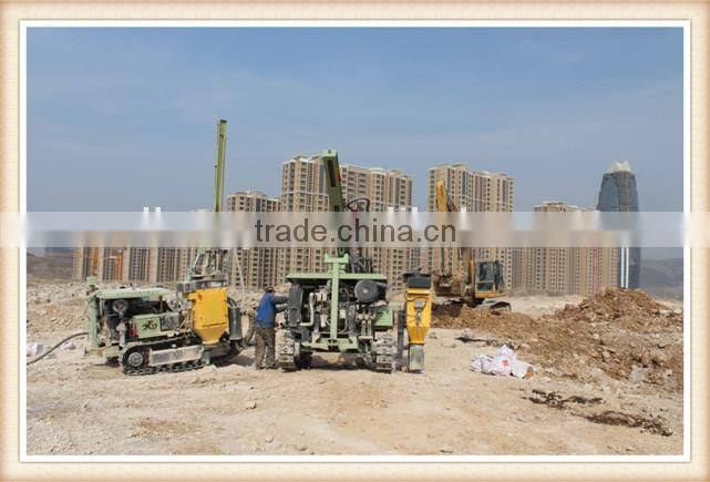 crawler borehole rotary engineering drilling rig Z115Y with CE/ISO Certification